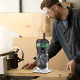 Wood Router Machine 6.35mm Diameter Milling Machine Electric Milling Machine 800W Hand Milling Machine 6 Speed 30,000RPM