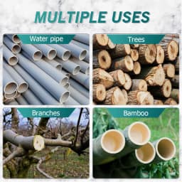 8inch 3000W Cordless Electric Chainsaws Powerful Pruning Saw Woodworking Garden Trimming Saws Power Tools for Makita 18V Battery