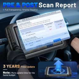 XTOOL IP919 Bluetooth Car Diagnostic Tool ECU Coding 42+ Resets Key Programming Automotive Scanner Topology Map DOIP CANFD FCA