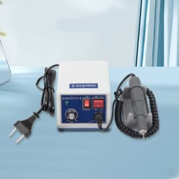 Lab Marathon Micromotor Machine Cut/Polish/Grind Motor Handpiece Kit with Foot Pedal,Dual Control Systems 35000rpm 65W
