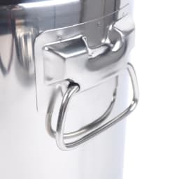 Milk Jug Leak-Proof Lid 201 Stainless Steel Milk Jug Transport Jug Stainless Steel Container with Silicone Seal (18L)