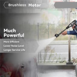 3500W 200Bar Brushless Electric High Pressure Washer Cordless Efficient Car Garden Cleaning Spray Gun ToolFor Makita 18V Battery