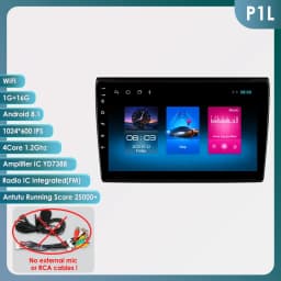 Hizpo 9inch 2Din Android Car Radio for Fiat Bravo 2007 - 2012 Snapdragon 6115 GPS RDS DSP 4G BT SWC Auto CarPlay 360°CAM