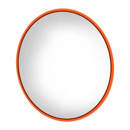 60cm Convex Mirror for Garage, Road Traffic Safety Mirror,130° Wide Angle for Blind Spot,Parking Assistant, Panoramic Mirror.