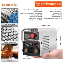 MMA MIG MAG TIG Welding Machine IGBT DC Inverter Welder Automatic Wire Feeding Contact Welding Non-Gas Gas-Shielded Arc Welder