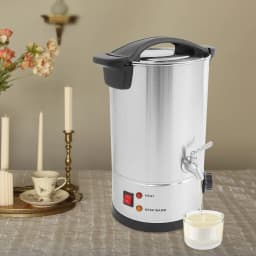 8/10/12/15L Wax Melting Furnace for Candle Making Repair Large Capacity Easy to Use Clean Candle Manufacturing 30-110℃ 1800W