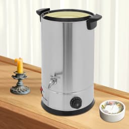 8/10/12/15L Wax Melting Furnace for Candle Making Repair Large Capacity Easy to Use Clean Candle Manufacturing 30-110℃ 1800W