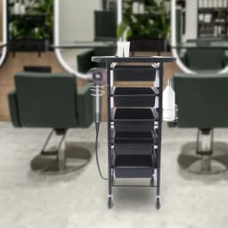 6 Levels Salon Hairdressing Trolley On Wheels With 5 Drawers 37.4*20.9*17.3inch