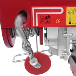 400kg Electric Hoist Lifting Crane Wireless Remote Control Cable Hoist Winch with Double Rope