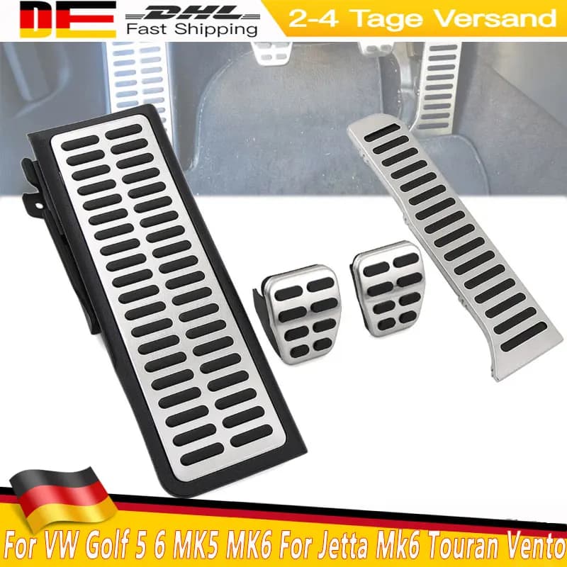 Car-styling Pedal For VW Golf 5 6 MK5 MK6 Scirocco CC Passat B6 B7 Shara Tiguan For Jetta Mk6 Touran Vento Rabbit For Audi A3 TT