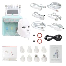 New 7 in 1 H2O2 Hydrogen Dermabrasion Machine Small Bubble Aqua Peel Deep Cleansing Blackhead Remover Hydrating Skin Tightening