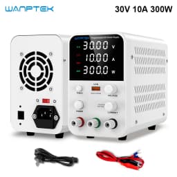 Wanptek Laboratory Power Supply 30V 5A 30V 10A 60V 5A 120V 3A Encoder Adjustment with USB Fast Charging Lab DC Power Supply