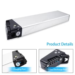 For 36V RichBit TUCANO Monster HB Ebike Battery 36V 10.4Ah 13.6Ah 14Ah ALX-003 DCH-003 Folding Electric Bike for RichBit TOP-016
