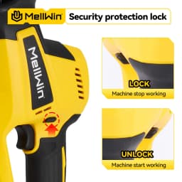 MELLWIN 3600W Brushless Electric Reciprocating Saw 12000SPM Wood Metal Pipe Cutting Sabre Saw Tool For Makita 18V Battery Pin