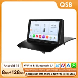 CarPlay Android Car Radio For Ford Fiesta 2009-2017 Car Multimedia Video Player GPS Intelligent Screen 2Din autoradio 360camera