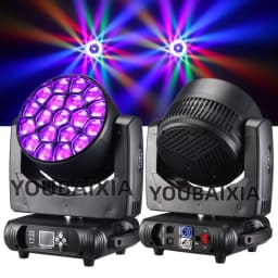 19x40W Big Bee Eyes Moving Head With Ring Beam+Wash High Power Bright Light For DJ Disco Wedding Party