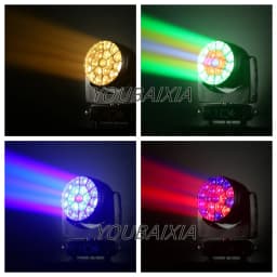 19x40W Big Bee Eyes Moving Head With Ring Beam+Wash High Power Bright Light For DJ Disco Wedding Party