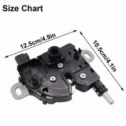 Car Front Bonnet Hood Release Lock Cylinder Assembled Repair Kit Set Latch With 2 Same Keys For Ford Focus C-MAX 3M5116700BC