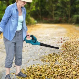 Powerful Brushless Cordless Leaf Blower with 4.0Ah Battery, 18800RPM & 400CFM Airflow