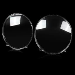 Pair Headlight Lens Headlamp Cover For 2020 2021 2022 2023 Mercedes G-Class W464 G550 G63