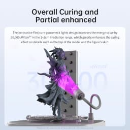 ANYCUBIC Wash & Cure 3 Plus AE Version Washing Curing 2 in 1 Machine For Photon Mono M5s LCD 3D Printer 3D Printing Models
