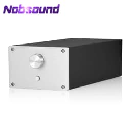 Nobsound DIY Amplifier Housing Aluminum Chassis for Amplifier DAC Case 140x31x90mm