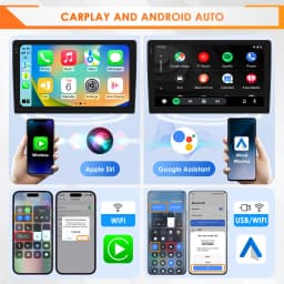 OSSURET CarPlay Android 14 Car Multimedia Video Player For Renault Megane 2 2002-2009 Navigation GPS 2din 4G autoradio RDS 6115