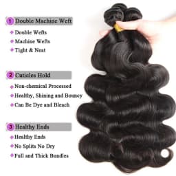 Body Wave Lace Closure With Hair Bundles 100% Human Bundle With 4X4 5X5 Transparent Lace Closure Remy Hair Weave Extensions