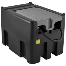 SucceBuy Portable Diesel Tank 58/116Gal & 10 GPM Flow Rate Diesel Fuel Tank with 12V Electric Transfer Pump and 13ft Hose