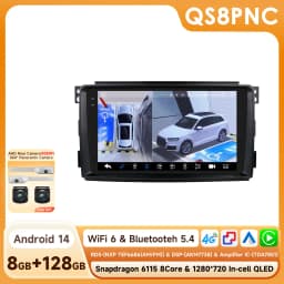 Hizpo 9" Smart Car Systems Radio For Smart Fortwo 451 2005 - 2010 4G Multimedia Player GPS 2din Autoradio Carplay Android Auto
