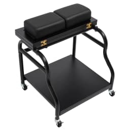 Portable Foot Baths Trolley Footbath Cart Nail Stool with Wheels For Foot Manicure Massage Rest