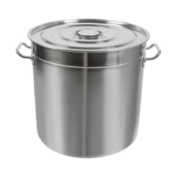 Large Stainless Steel Bucket Soup Container Stockpot for Restaurant School Commercial Home Food Storage