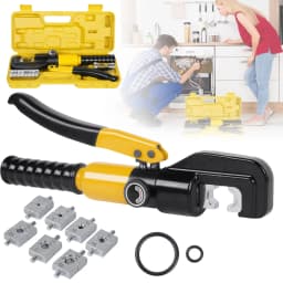 4/6/10/16/25/35/50/70 mm² Hydraulic Clamp Home Hydraulic Crimping Tool Cable Wiring Crimping Plier Manual Hydraulic Pliers