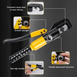 4/6/10/16/25/35/50/70 mm² Hydraulic Clamp Home Hydraulic Crimping Tool Cable Wiring Crimping Plier Manual Hydraulic Pliers