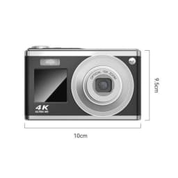 60 MP 4K CCD Camera with 64 GB Memory card, USB Card Reader and Android OTG Adapter, White