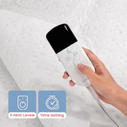 RUIANBAO Heated Blanket 150*80cm Electric Blanket Timer Heated Pad 220V Thermal Mattress Soft Electric Throw Blanket Bed Warmer