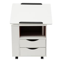 Functional Rotating Bedside Table Multi-functional Bookshelf Multi-functional Reading Shelf 3 Tiers Mount Type Floor Standing