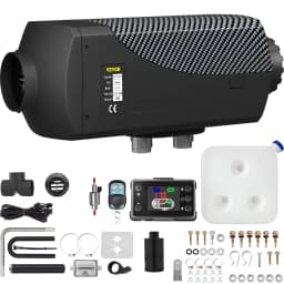 SucceBuy 8KW Diesel Air Heater Muffler Diesel Heater 12V Remote Control Diesel Parking Heater with LCD Switch for Car Truck Boat