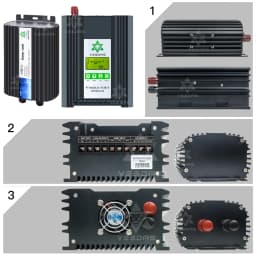 MPPT 2500W 48V Boost & Buck Wind Solar Hybrid Controller Wind 1000W & Solar 1500W Best Heat Dissipation Design with LCD Display