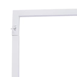 6.6FT x 6.6FT Backdrop Stand White Square Wedding Arches Rectangular Metal Balloon Arch Stand Kit Garden Floral Background