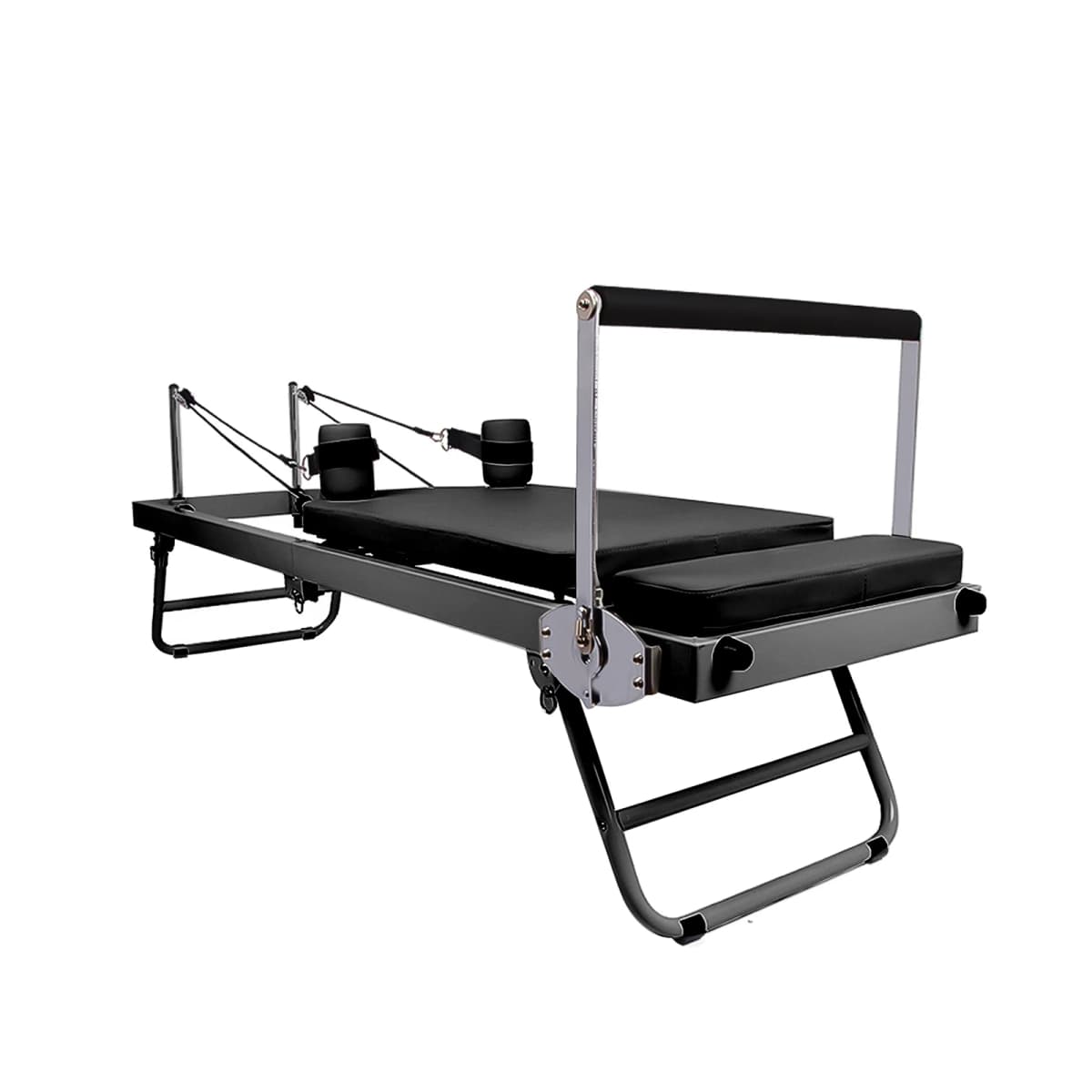 Home Pilates Reformer Adjustable Core Training Bed Exercise Equipment Foldable Compact Workout Machine