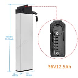 For MATE X MATE City Fusion Electric Bicycle Battery 36V 13Ah 17.5Ah 48V 17.5Ah Battery for MATE X MATE City Replacement Battery