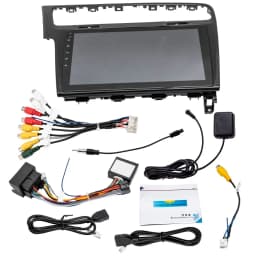 Android 10 Car Radio 10.1" Dsp Ips Gps Navigation Wifi Rca Bt5.0 Dab+ for Vw Golf Vii