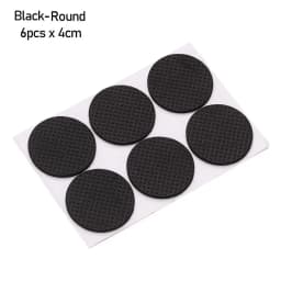 6/9/12Pcs Self Adhesive Furniture Leg Foot Mat Felt Pads Non-slip Mat Bumper Cushion For Chair Table Protector Hardware