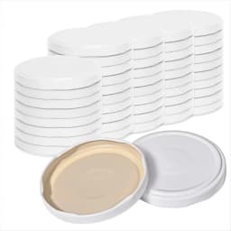 50Pcs Screw Lids to Type 82-Replacement Lids for Preserving Jars,Twist Off Lid,Preserving Lids for Jam,Preserving