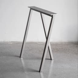 Brushed Stainless Steel Table Legs Industrial Office Desk Bases Conference Table Feet Kitchen Island Bar Stand Support Furniture