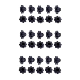 10x Moon Chair Foot Covers End Cap Foot Protectors for Backyard Beach Garden