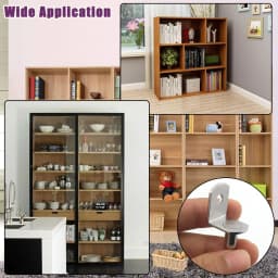 40Pcs Shelf Brackets Support Studs Pegs 5mm Metal Pin Shelves Seperator Furniture Shelf Wall Mount Bracket Holder For Cabinet