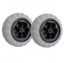 16-Inch Inflatable Beach Wheels, Kayak Trailer Wheels, Balloon Wheels with Bearings