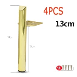 4PCS Metal Furniture Table Legs Sofa Feet Cupboard Cabinet TV Cabinet Feet 13/15/18CM Stool Chair Leg Feet